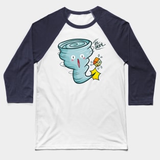 Kawaii Sorry Tornado Baseball T-Shirt